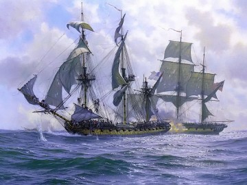frigates and sailing ships Oil Paintings